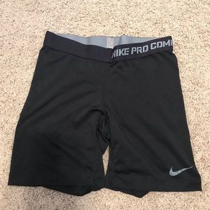 Nike compression shorts